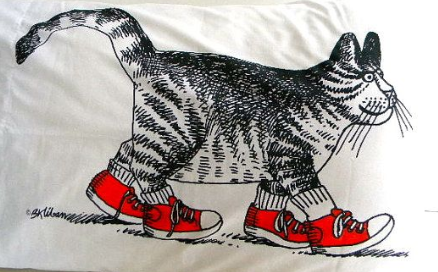 Kliban Sneaker Cat
